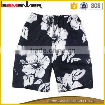 Men swimming trunks fancy flower printing mens swim trunks                        
                                                                                Supplier's Choice