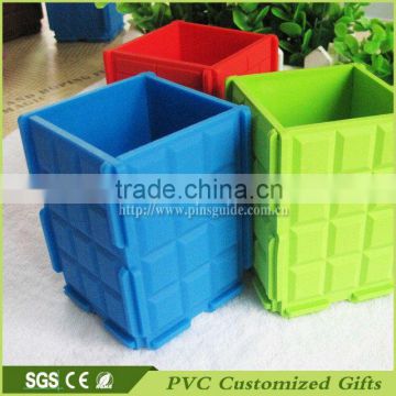 Plastic Materials Pen Container for Children