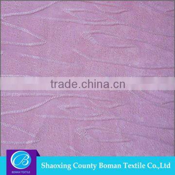 Fashion fabric supplier Latest design Wholesale Polyester jacquard dress fabric