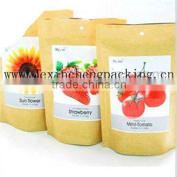 Garden Planting Kraft Paper Poly Packaging Bag (Waterproof)