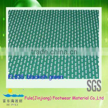 green foam poly for shoe insoles