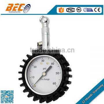 (YT-50A) 50mm World Wide Universal 60psi Pressure Range for Bus Tire High Quality Long Warrantly Auto Gauge