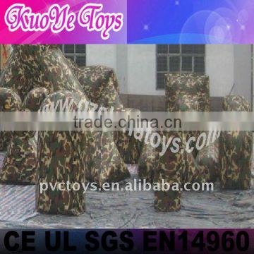 BK-59 inflatable paintball bunkers