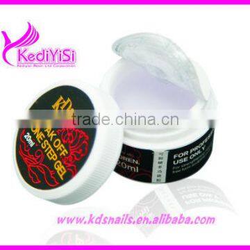 China factory wholesale one step uv gel,no top no base coat gel