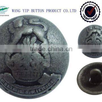 20mm special design doom shape metal alloy free sample button
