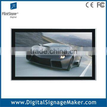 Retail store landscape wide screen wall mounted 1080P HD 42 inch advertising player