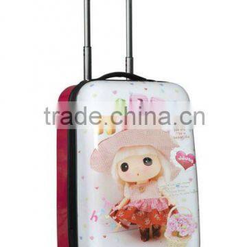 Fashion Kids' PC Luggage/ABS Trolley Case for Girls