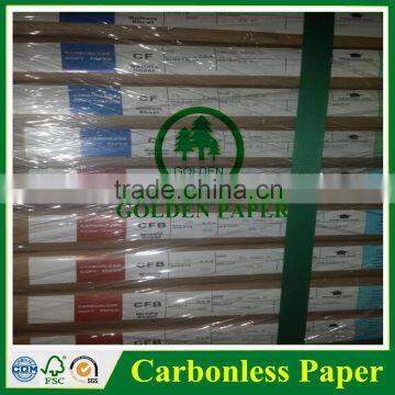 wood pulp CB 55gsm CFB 50gsm CF 55gsm carbonless paper/NCR paper