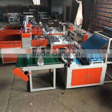 polyethylene bag sealing and cutting machine