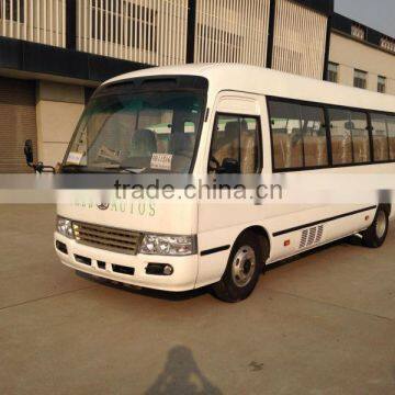 7m CNG Engine Toyota Type Coaster Mini Bus for Sale