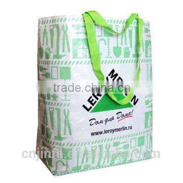 High quality Non-woven Material and Soft-loop Style PP Tote Bag