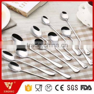 Wholesale Long Handle Ice Spoon Flat Spoon Exported by China Supplier