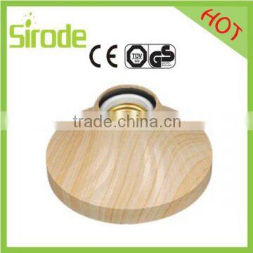Wooden Color Lamp Holder Lamp Shade