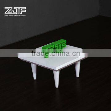 ZJF Shop Wooden Model Stand White Display Stand photo-4