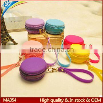 Bulk wholesale small zipper around silicone change purse