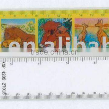 3D lenticular ruler