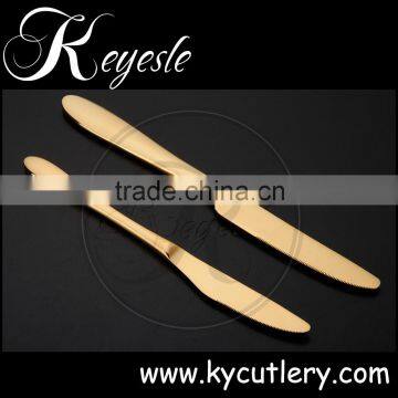 Yellow Gold Cutlery,dubai Tableware,gold Plated Dinner Set photo-3