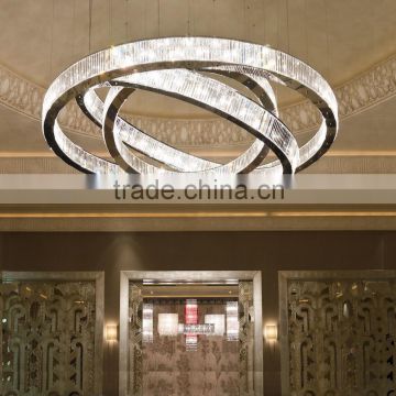 Luxury Crystal Lighting With Unique Circular Design ST3000-15                        
                                                Quality Choice