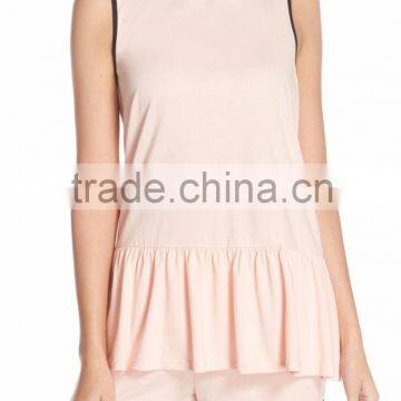 Wholesale Pleated Summer Short Pajama Set For Women