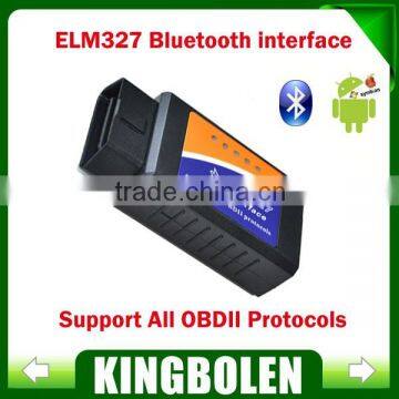 Hot sale v2.1 elm327 obdii obd2 bluetooth obd elm 327 bluetooth Diagnostic scanner