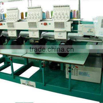 4 heads computerized embroidery machine for cap & t-shirt