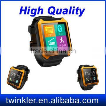 2015 New iOS Android Wrist watch with waterproof dustproof and shockproof function