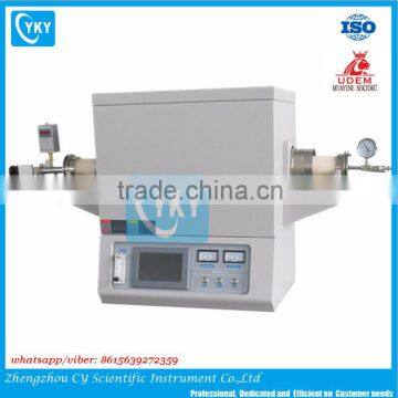 Laboratory 1600 C PID Automatic Control High Temperature Heating Tubular Furnace
