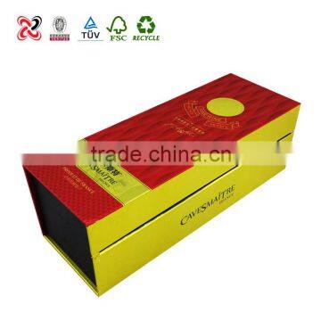 Luxury High Quality Wine Box For Package/Customized Wine Case For Gift