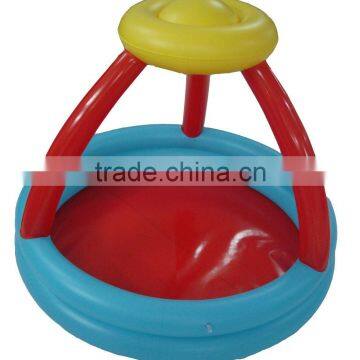 Inflatable kids swimming pool