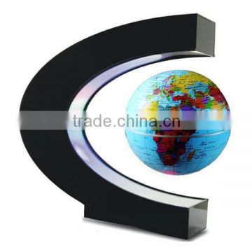 Customized top floating levitating rotating world globe for advertising