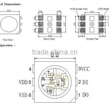 WS2812B SMD
