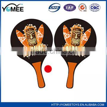 OEM customized decal printing beach racket