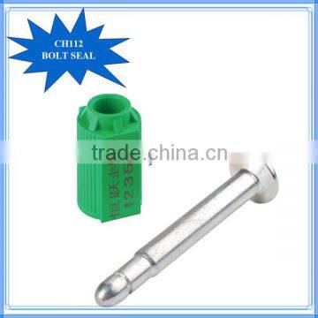 CH112 8mm diameter high security tamper proof container seal