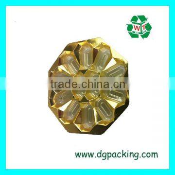 Round Chocolate&sugar&candy Cylinder Plastic Packaging Box photo-4