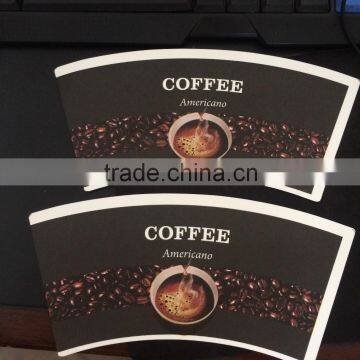 wholesale paper coffee cup paper fan