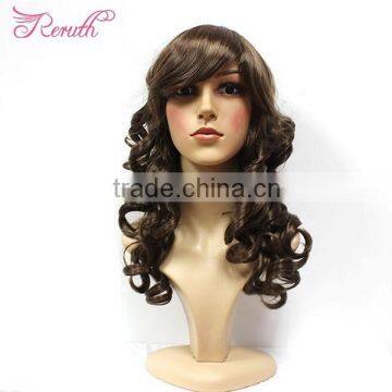 Pretty Lady Top Fashionable Wavy Wholesale Human Hair Wig photo-3