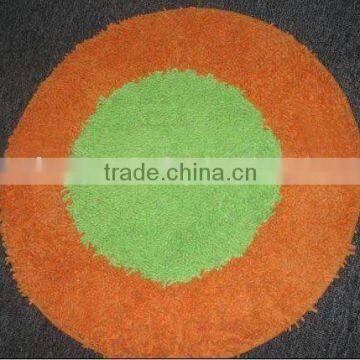 Microfiber Chenille Bath Mat in Round Shape