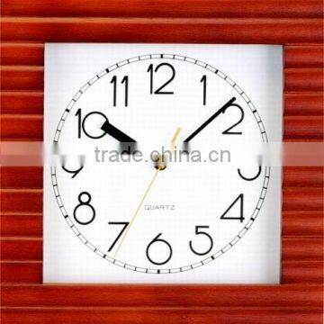 Wooden wall clock