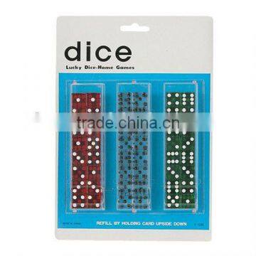 Plastic Dice Set TFB-1235-T