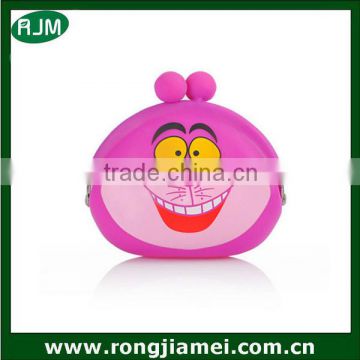 Cute silicone mini animal shape coin purse