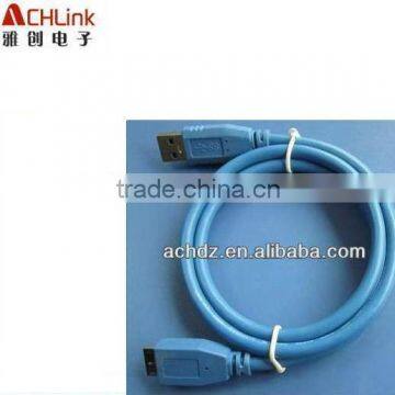 blue usb 3.0 version cable am to micro b