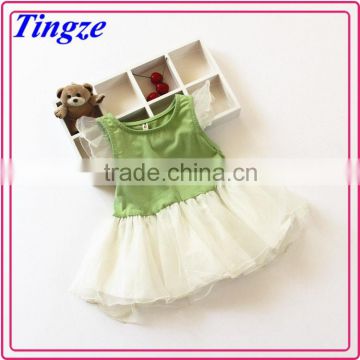 Children summer new korean design girls party lace tutu kids dress