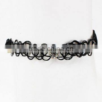 Fashion Custom Design 90s Tattoo Choker Plastic Crystal Bead Necklace Quality Choice photo-5