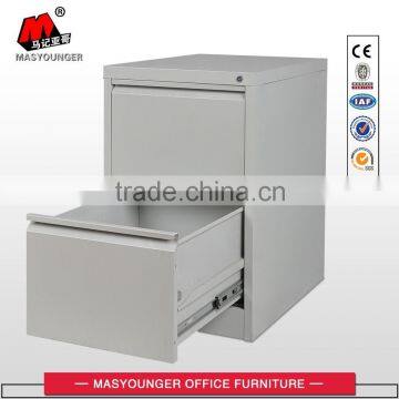 High Quality Anti-tilt Construction 2 Drawers Vertical Steel Filing Cabinet photo-2