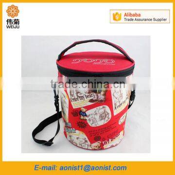 2016 New Round Cartoon Lunch Portable Kids Insulated Cooler Bags for Women Men Thermal Supplier's Choice photo-2