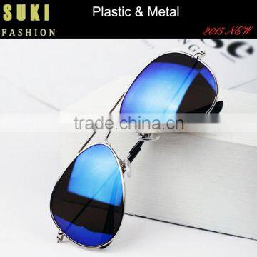 Aviator Sun Classes Women Metal Mirror Sunglasses Men Steampunk Glasses