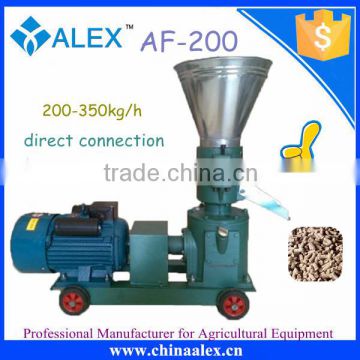 Top selling 200-350kg/h output poultry pellet feed machine made in China