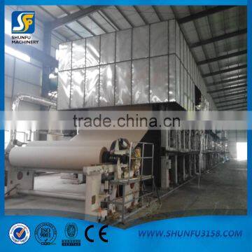 2400mm Shunfu High Quality Multi-Cylinder and Multi-Dryer Can Craft Paper Machine