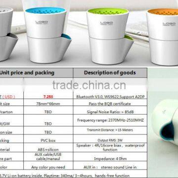 bluetooth speaker