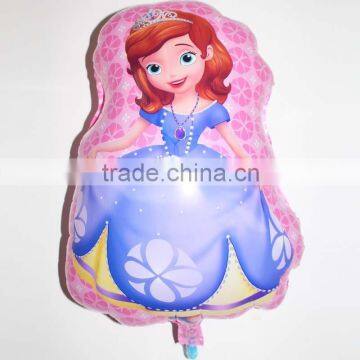 60*43cm pink princess foil balloons